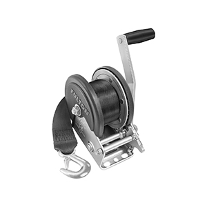Fulton Performance 142208 Single Speed Winch 1500 lb Capacity with 20' Strap