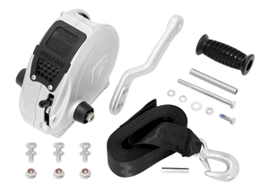 Fulton Performance FW16000101 F2 Trailer Winch 1600 lbs Single Speed with Strap