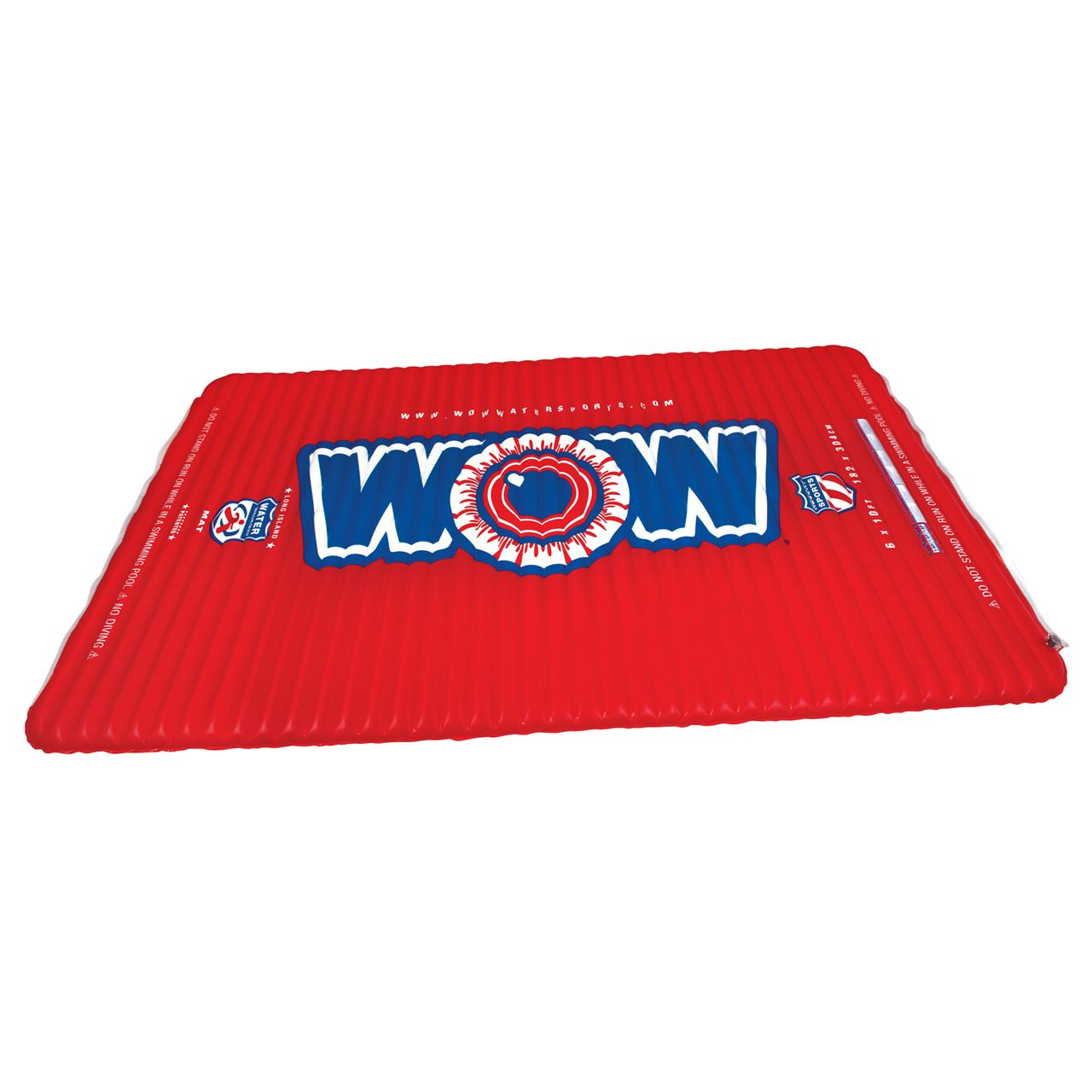 Wow Sports 12-2040 Water Walkway Floating Mat Red 6x20ft