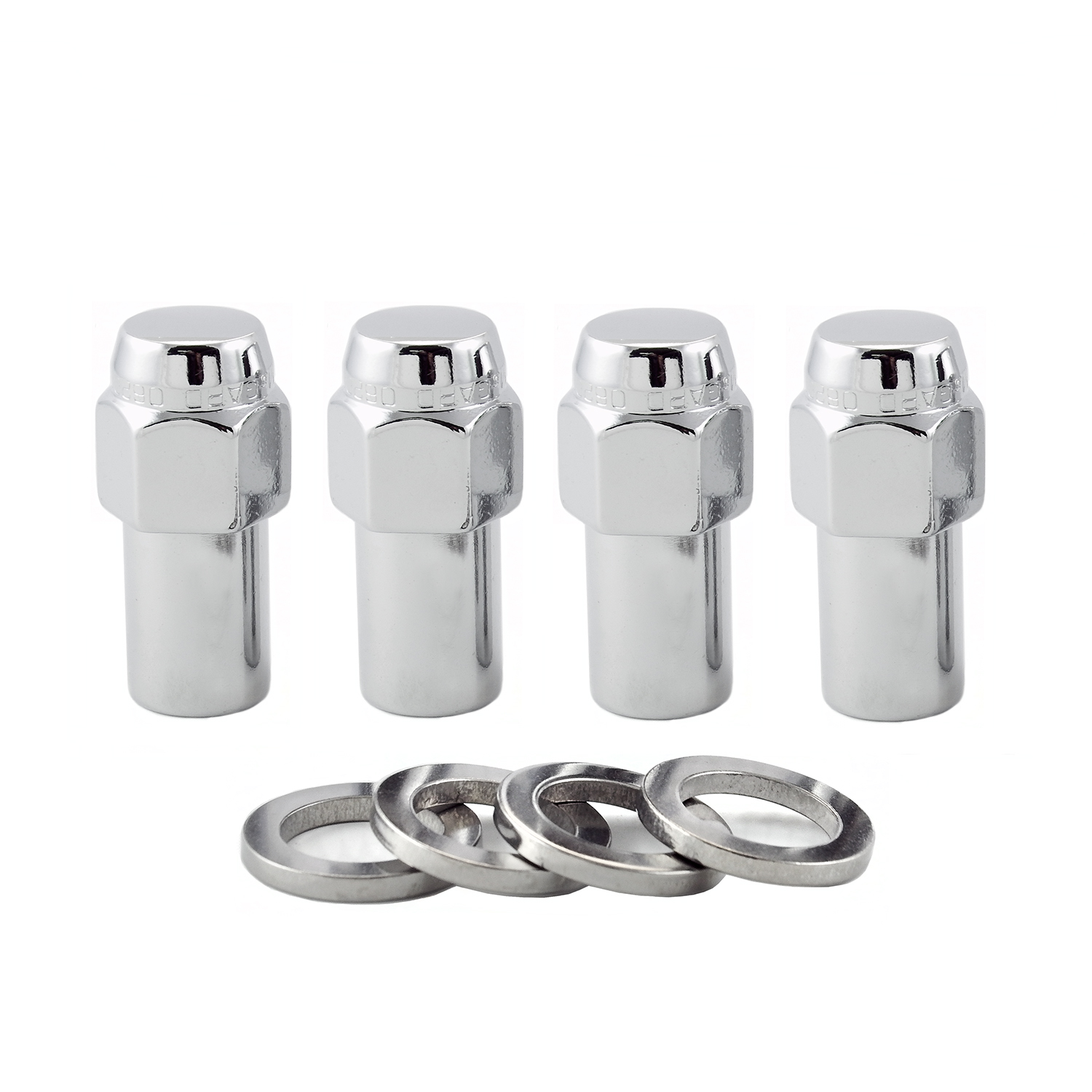 Picture of McGard 62002 Mag/shank Style Lug Nuts-Chrome