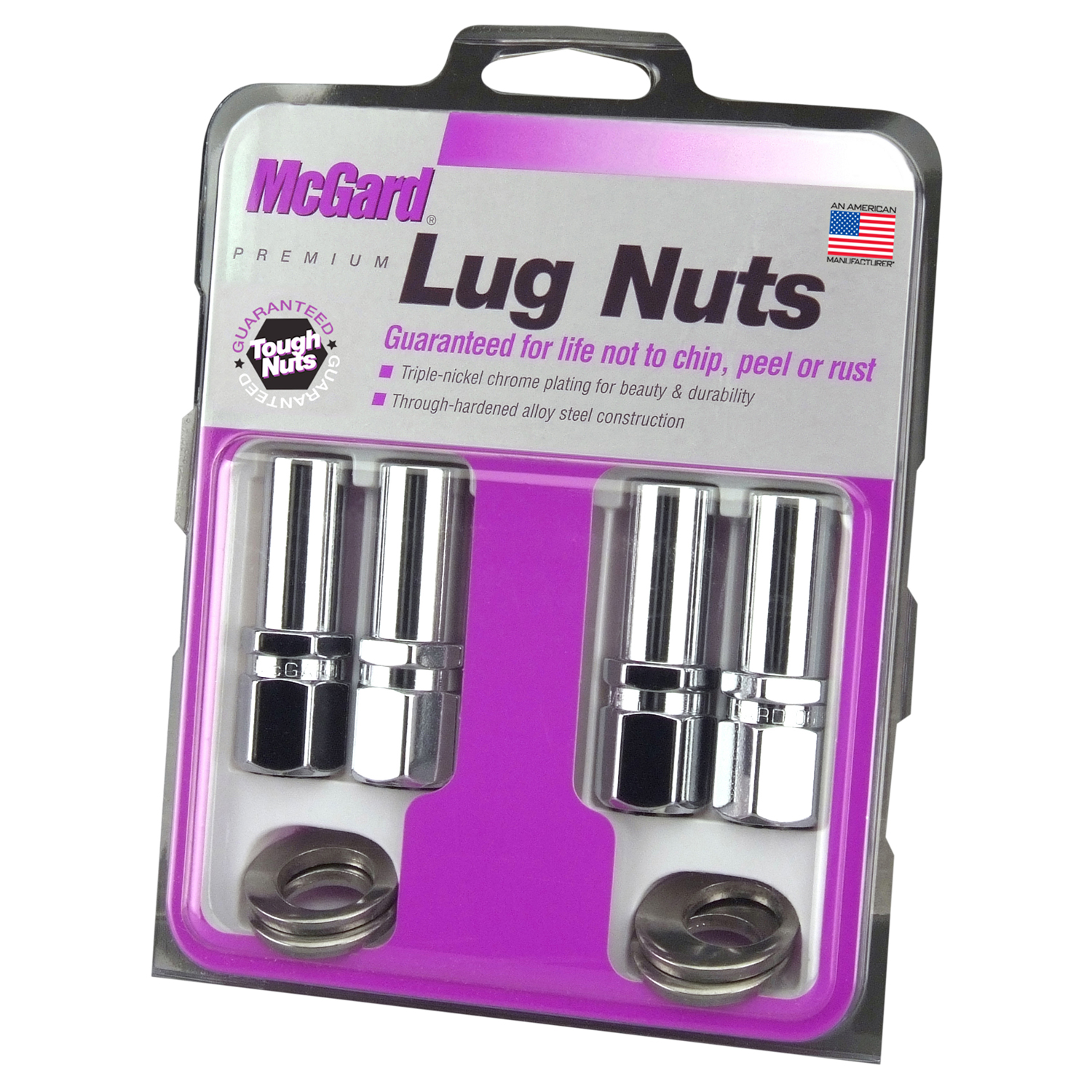 Picture of McGard 63002 Mag/shank Style Lug Nuts-Chrome