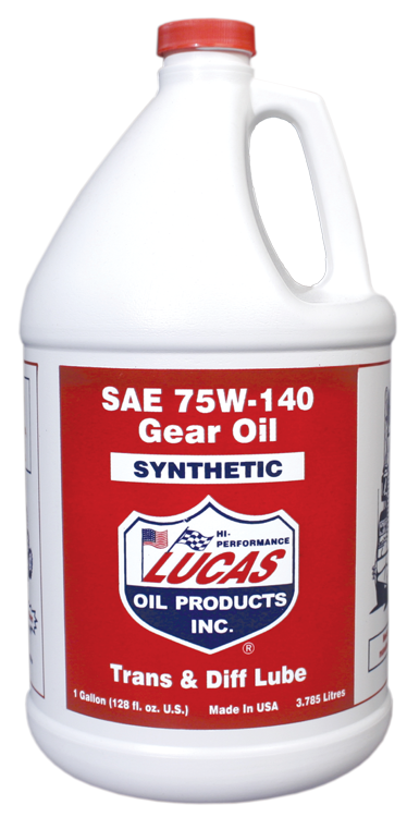 Picture of Lucas Oil 10122 Synthetic 75W-140 Gear Oil for Transmissions and Differentials