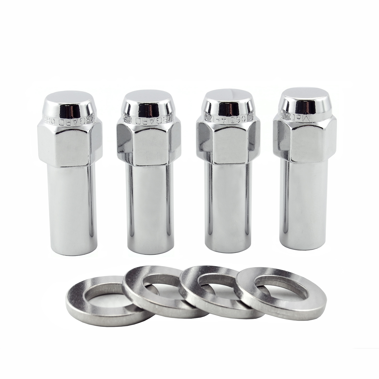 Picture of McGard 63015 Chrome Mag Shank Style Lug Nuts 7/16-20 Thread