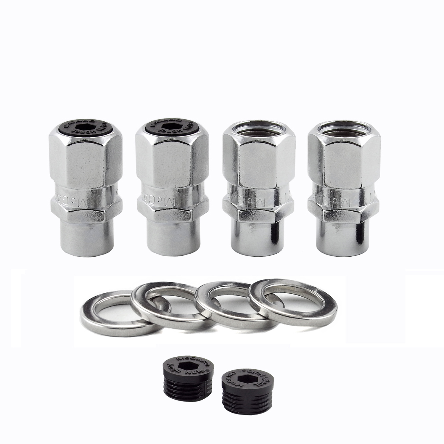 Picture of McGard 60129 Mag/shank Style Lug Nuts-Chrome