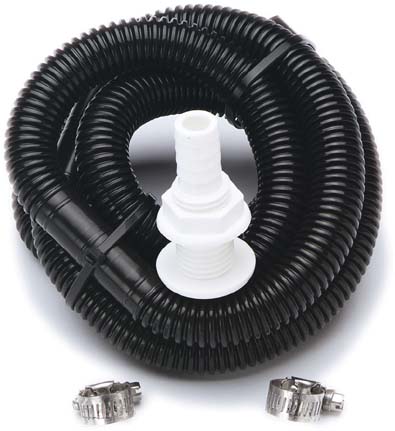 SeaSense 50002343 Bilge Pump Plumbing Kit 1-1/8" x 6'