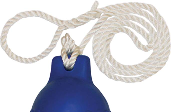 SeaSense 50012810 Twisted Fender Line 3/8" x 4' White