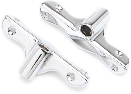 SeaSense 50091152 Oarlock Sockets Pair 1/2 Inch Chrome Plated