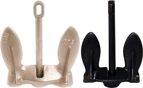 SeaSense 50074538 Navy Anchor 20 lb Black Vinyl Coated