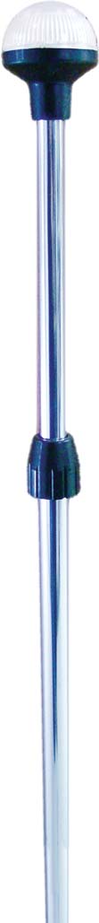 SeaSense 50023961 Telescopic LED Stern Light 26-48 Inch Chrome