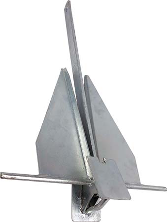 SeaSense 50073776 Fluke Anchor 32 lbs for 25-30' Boats