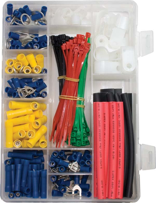 SeaSense 50031121 Marine Electrical Kit 338 Pieces 12/24 Volt