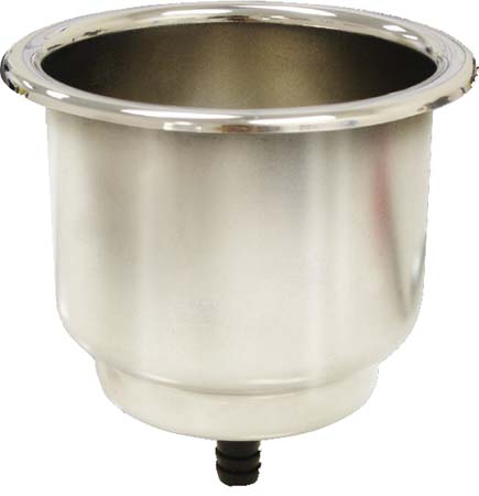 SeaSense 50091038 Recessed Stainless Steel Cup Holder