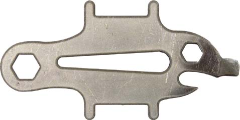 SeaSense 50045488 Deck Plate Key Multi-Tool Stainless Steel