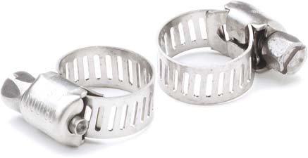 SeaSense 50073867 Stainless Steel Hose Clamp 7/16" to 1" Diameter (Pair)