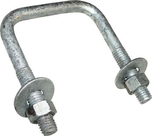 SeaSense 50089714 Galvanized U-Bolt 3/8" x 1-5/8"
