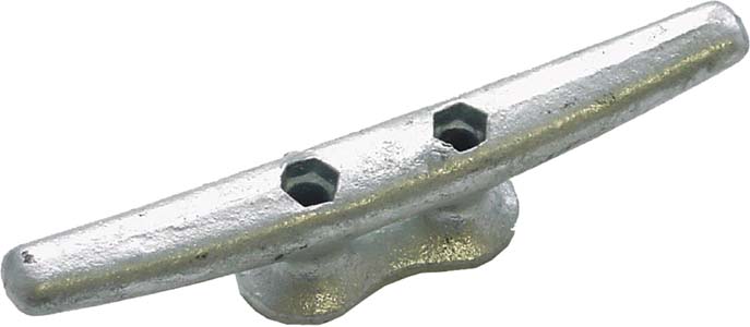 SeaSense 50062484 6-Inch Galvanized Cast Iron Dock Cleat