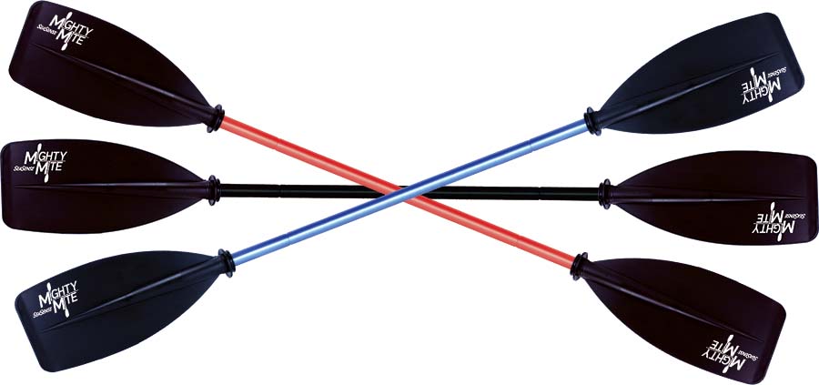 SeaSense 008672 Kids Kayak Paddle 60 Inch 3-Piece Black