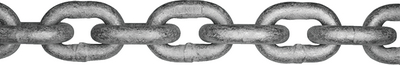 HWH 10312741 Grade 30 Proof Coil Hot Dip Galvanized Chain 1/2" x 36'