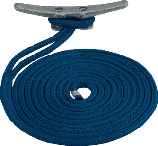 Sea-Dog Line 302116020GW1 Double Braid Nylon Dock Line 5/8" x 20' Gold