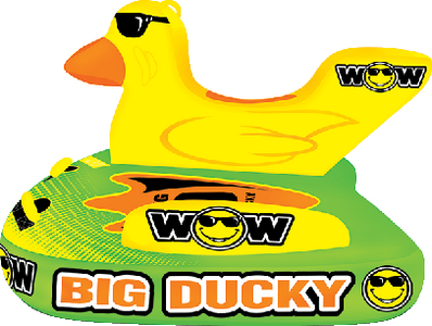 Wow Sports 181140 Big Ducky 3-Person Inflatable Towable Tube