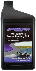 Panther Drive Belts 100205 Full Synthetic Power Steering Fluid 1 Quart