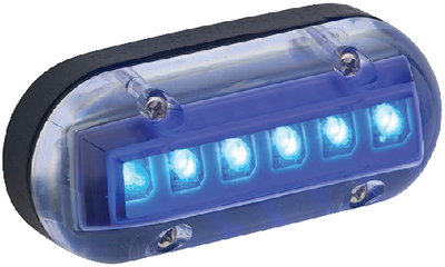 Attwood Marine 6528B-7 LED Underwater Light - Blue