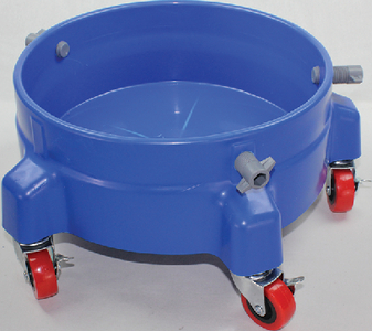 Captain's Choice ICMBD100B 5 Gallon Bucket Dolly with Wheels