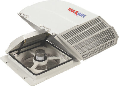 Maxxair 00955003 FanMate RV Roof Vent Cover with EZClip - Smoke