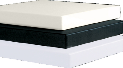 Teak Isle 2427WW34 King StarBoard 24" x 27" x 3/4" Marine Grade HDPE Sheet White/White