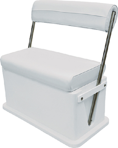 Wise Seating 8WD437SS-784 Livewell Cooler Seat with Stainless Steel Arms