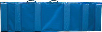 TAYLOR 331 Vinyl Covered Dock Fender Blue Low Profile 15" x 7'4"