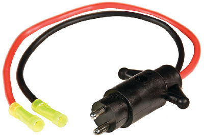 Sierra WH104801 12V Trolling Motor Plug Motor Side with 10 Gauge Wires