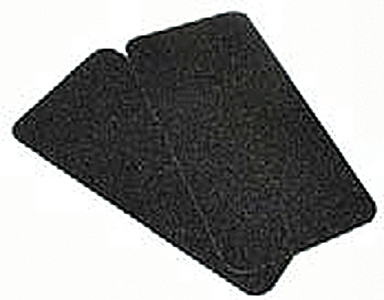 Attwood Marine 6260-4 Non-Skid Step Pads 6" x 12" Black 2-Pack