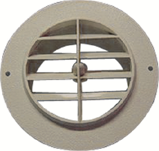 D & W Sales Eng. 3840DB Rotaire 360° Rotating Air Vent Grille Golden Sand