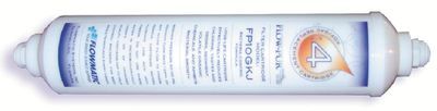Flowmatic Systems FP10GKJ Replacement GAC/KDF Inline Water Filter with John Guest Fittings