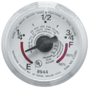 Manchester Tank Co G12653 Standard Dial Snap-On Propane Tank Gauge