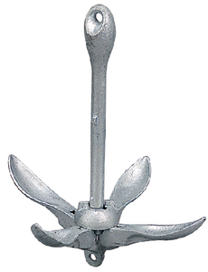 Sea-Dog Line 318013 Folding Grapnel Anchor 13 lbs with 4 Arms