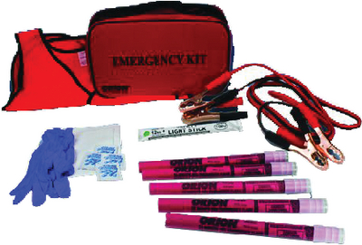 Orion 8905 Plus Emergency Flare Kit with Safety Vest and Jumper Cables