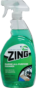 Zing Cleaners Z194QPS9 Marine Safe All-Purpose Boat Cleaner 32 oz