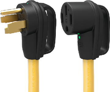 ParkPower by Marinco 50ARVE10 50 Amp RV Extension Cord with Handle 10 Feet