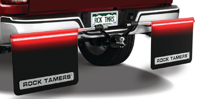 Cruiser Accessories RT240 Rock Tamers LED Tail Light Bars for Mudflaps