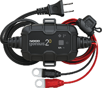 Noco Genius GENIUS2D 2-Amp Direct-Mount Battery Charger and Maintainer