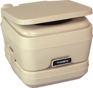 Sealand 9108552675 Dometic SaniPottie 962 2.5 Gallon Portable Toilet with Bellows Flush