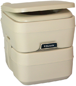 Sealand 9108554388 Dometic SaniPottie 965 Portable Toilet 5 Gallon with Brackets