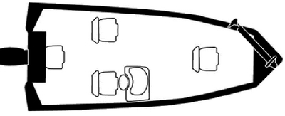 Carver Covers 79002 Flex-Fit PRO Poly-Flex II Boat Cover 14-16ft