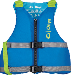 Full Throttle 12190050000221 Onyx Youth Paddle Life Jacket Blue