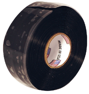 Fultyme RV 5069 Self-Fusing Silicone Tape Black 1" x 10'