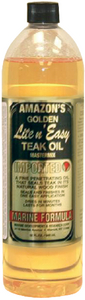 Amazon LE825 Lite N' Easy Teak Oil for Marine Wood - Pint