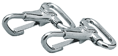 TAYLOR 1340 Stainless Steel Dog Snap 1 Inch Marine Hardware 2-Pack