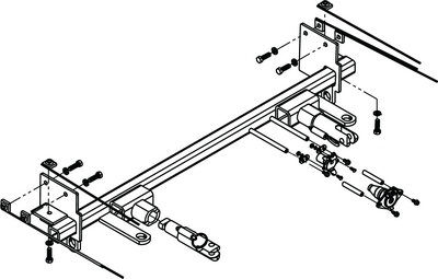 Blue Ox BX3622 Baseplate for 2018 Subaru Crosstrek